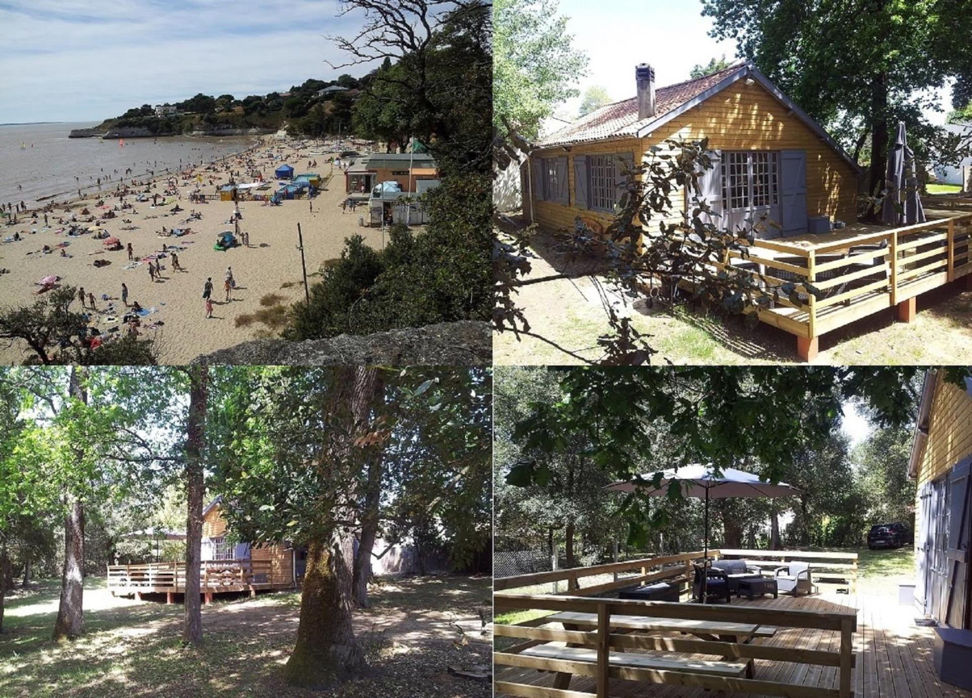 La Palombiere, Plage A 150M Meschers-sur-Gironde Bagian luar foto